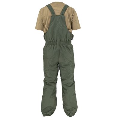French insulated dungarees GREEN