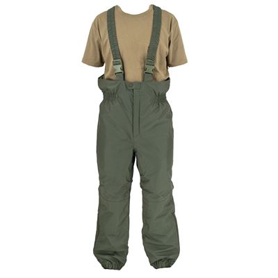 French insulated dungarees GREEN