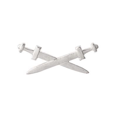 Badge crossed swords of the ČSLA silver original