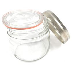 Jar with Metal Lid