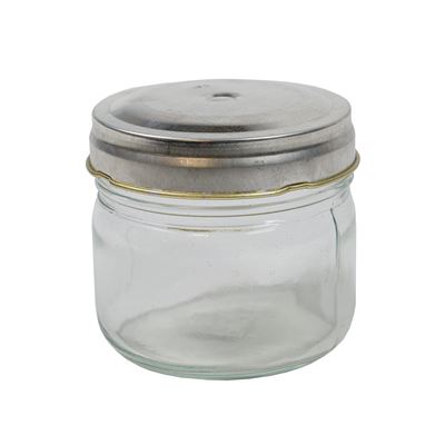 Jar with Metal Lid