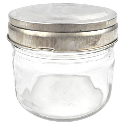 Jar with Metal Lid