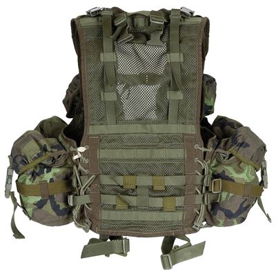Vest tactical universal 2007 Czech Army M95 forest used