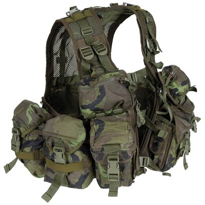 Vest tactical universal 2007 Czech Army M95 forest used