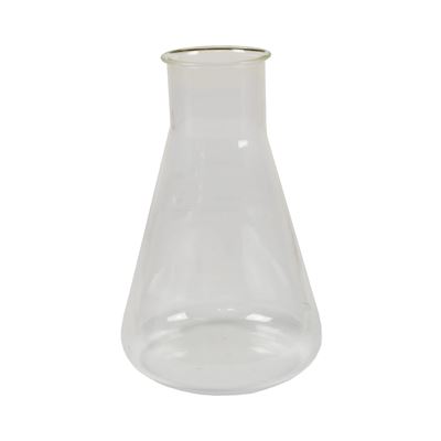 Glass Flask Conical 1 liter Wide Neck