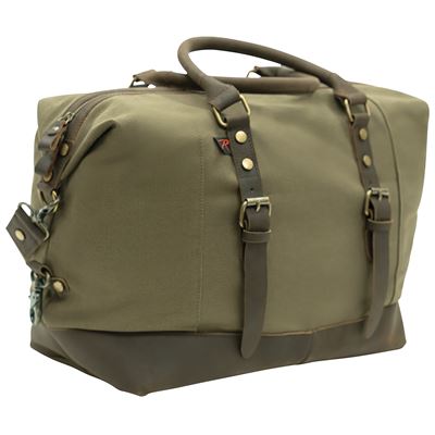 CARRY-ON Canvas Travel Bag OLIVE DRAB
