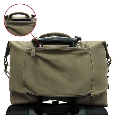 CARRY-ON Canvas Travel Bag OLIVE DRAB