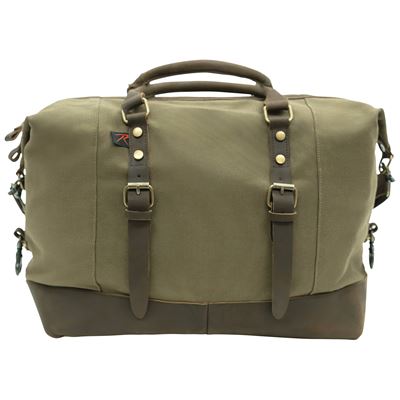 Canvas travel bag business bag 'Costa' Canvas brown vintage - Corf Bags  Leatherbags