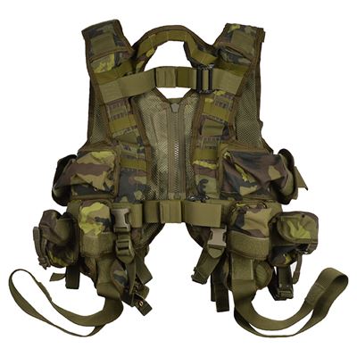 Tactical vest SPM rapprochement CZ 95 camo like new