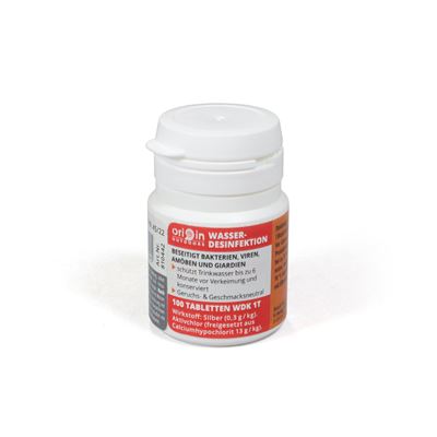 Water Purification and Preservation Tablets 100 Tablets basic NATURE 810442 2