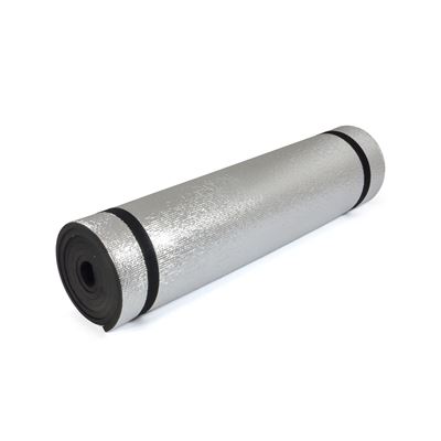 Alu-Comfort sleeping mat with aluminium foil BLACK