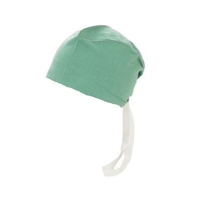Surgical green surgical cap