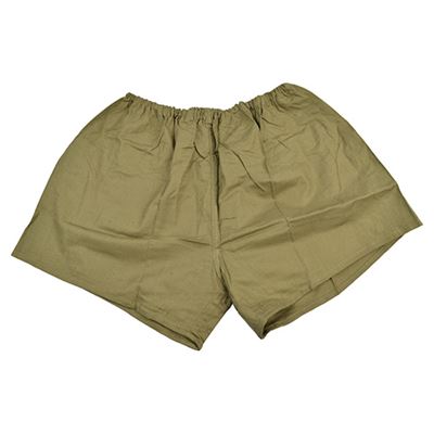 Army Shorts OLIVE yellow lampas