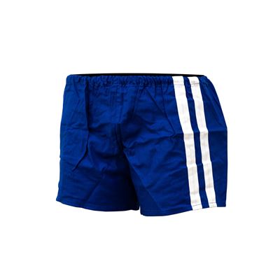 TERCIAS shorts with white lampas BLUE