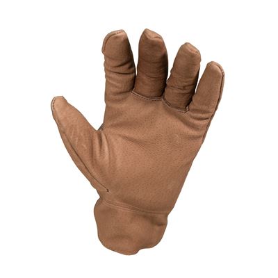 Women's leather gloves BROWN