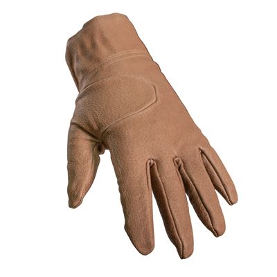 Women's leather gloves BROWN