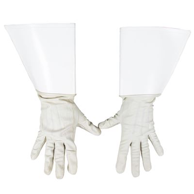 Gloves for white regulators used