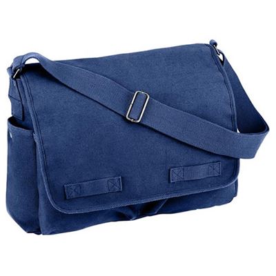 VINTAGE Shoulder Bag 38 x 28 x 15 cm blue