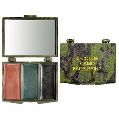 Camouflage colors with mirror 3 colors