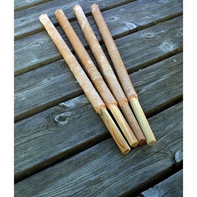 Wax torches, 4 pcs, 3x50cm (100 min)