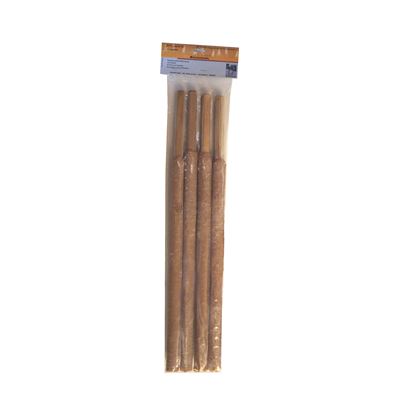 Wax torches, 4 pcs, 3x50cm (100 min)