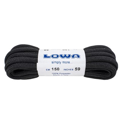 Shoelaces LOWA 150 cm BLACK