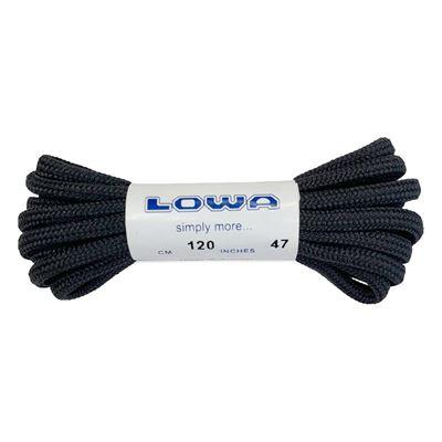 Shoelaces LOWA 120 cm BLACK