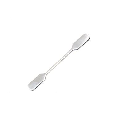 Spatula double-sided small "kopistka" stainless steel 14 cm