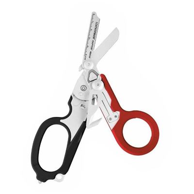 Scissors folding tools RAPTOR RED/BLACK