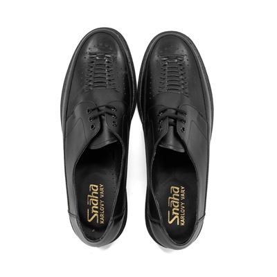 Czech Army SNAHA low-top shoes with knitted detailing – BLACK Czech Army 8411850 5