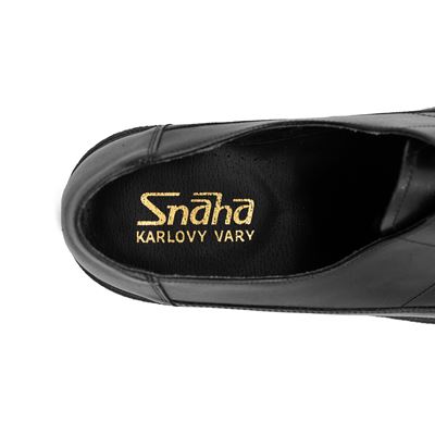Czech Army SNAHA low-top shoes with knitted detailing – BLACK Czech Army 8411850 2