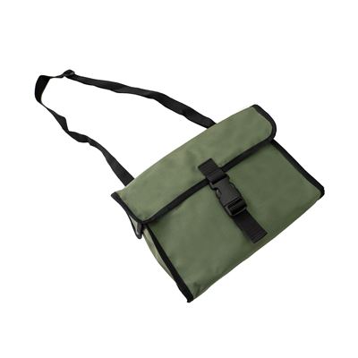 Lightweight PA shoulder bag "Breadbasket" GREEN