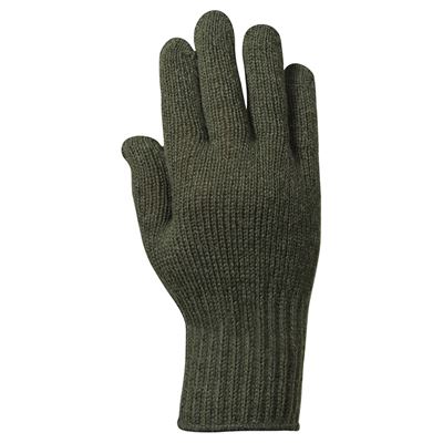 G.I. WOOL GLOVE LINERS OLIV