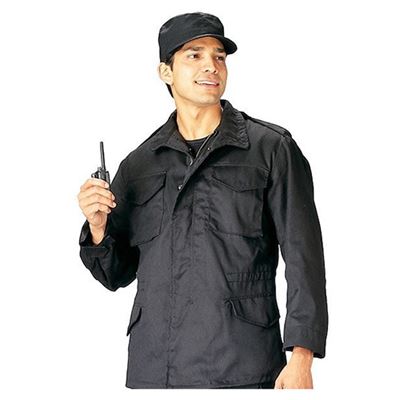 U.S. M65 jacket with liner BLACK