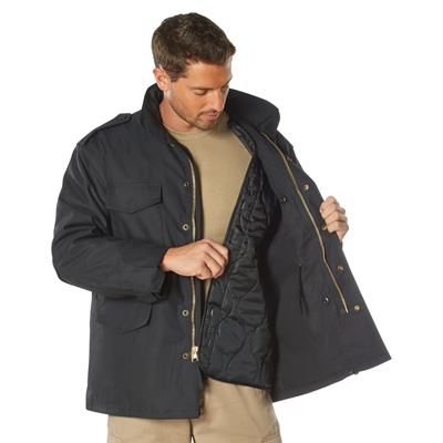 U.S. M65 jacket with liner BLACK ROTHCO 8444 7