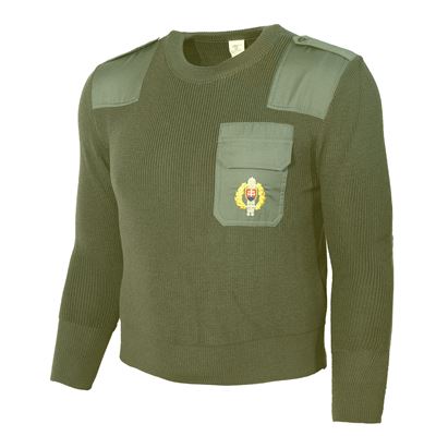 Sweater with pocket and shoulder straps OLIV