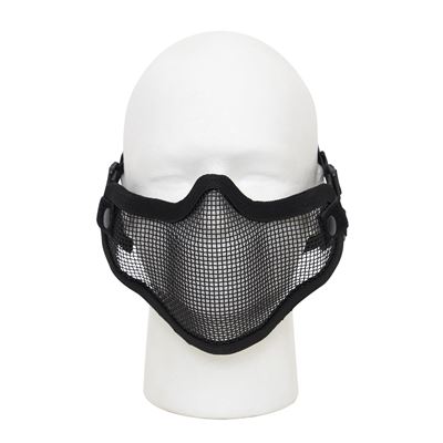 Carbon Steel Half Face Mask BLACK