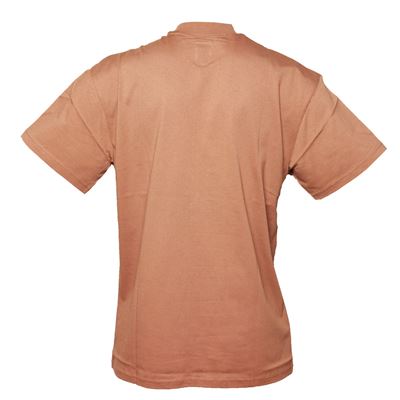 Czech T-Shirt Short Sleeve BROWN new Czech Army 85083 2