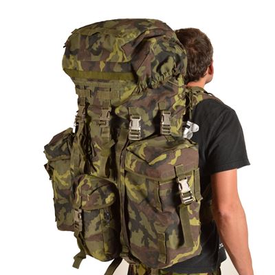 Backpack para SPM czech army camo 95 forest used