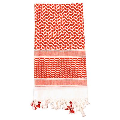Scarf SHEMAG 105 x 105 cm RED-WHITE