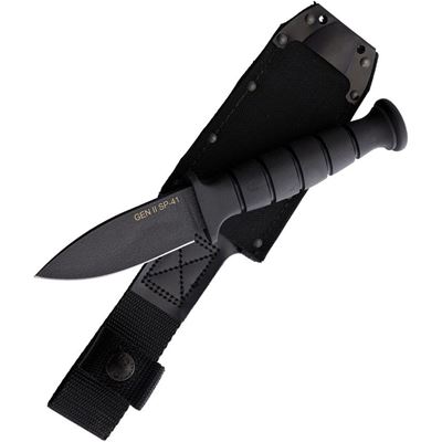 SPEC PLUS Generation II Knife with sheath BLACK