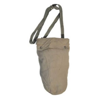 Butt pack gas mask with a long snap snap GREY