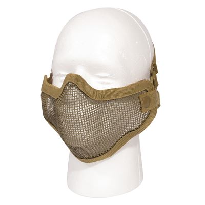 Carbon Steel Half Face Mask COYOTE BROWN