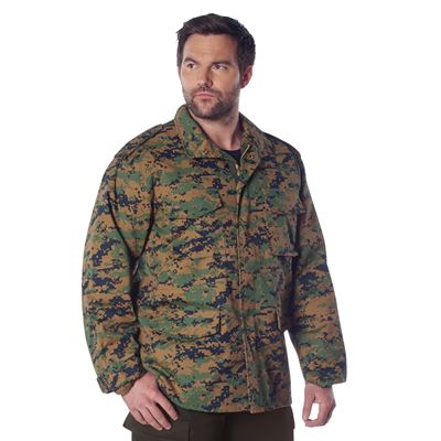 U.S. M65 jacket with liner DIGITAL WOODLAND ROTHCO 8590 6