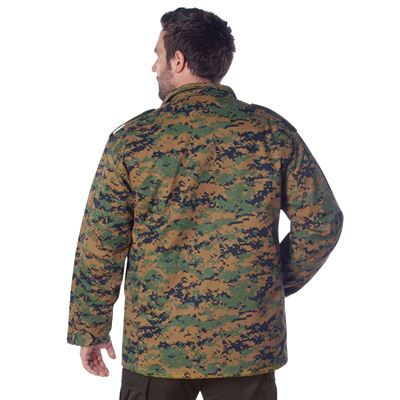 U.S. M65 jacket with liner DIGITAL WOODLAND ROTHCO 8590 3