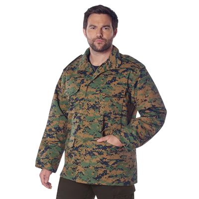 U.S. M65 jacket with liner DIGITAL WOODLAND