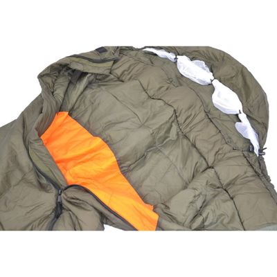 CZECH ARMY Summer Sleeping Bag OLIV-ORANGE used