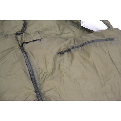 CZECH ARMY Summer Sleeping Bag OLIV-ORANGE used