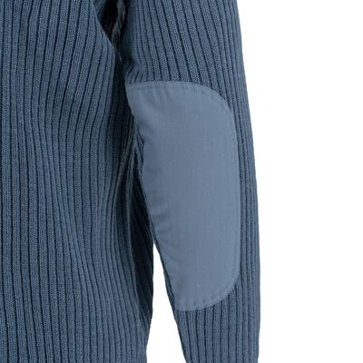 French AIR FORCE V-neck sweater BLUE