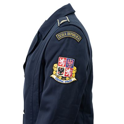 Coat of the castle guard of the Czech Republic BLUE winter